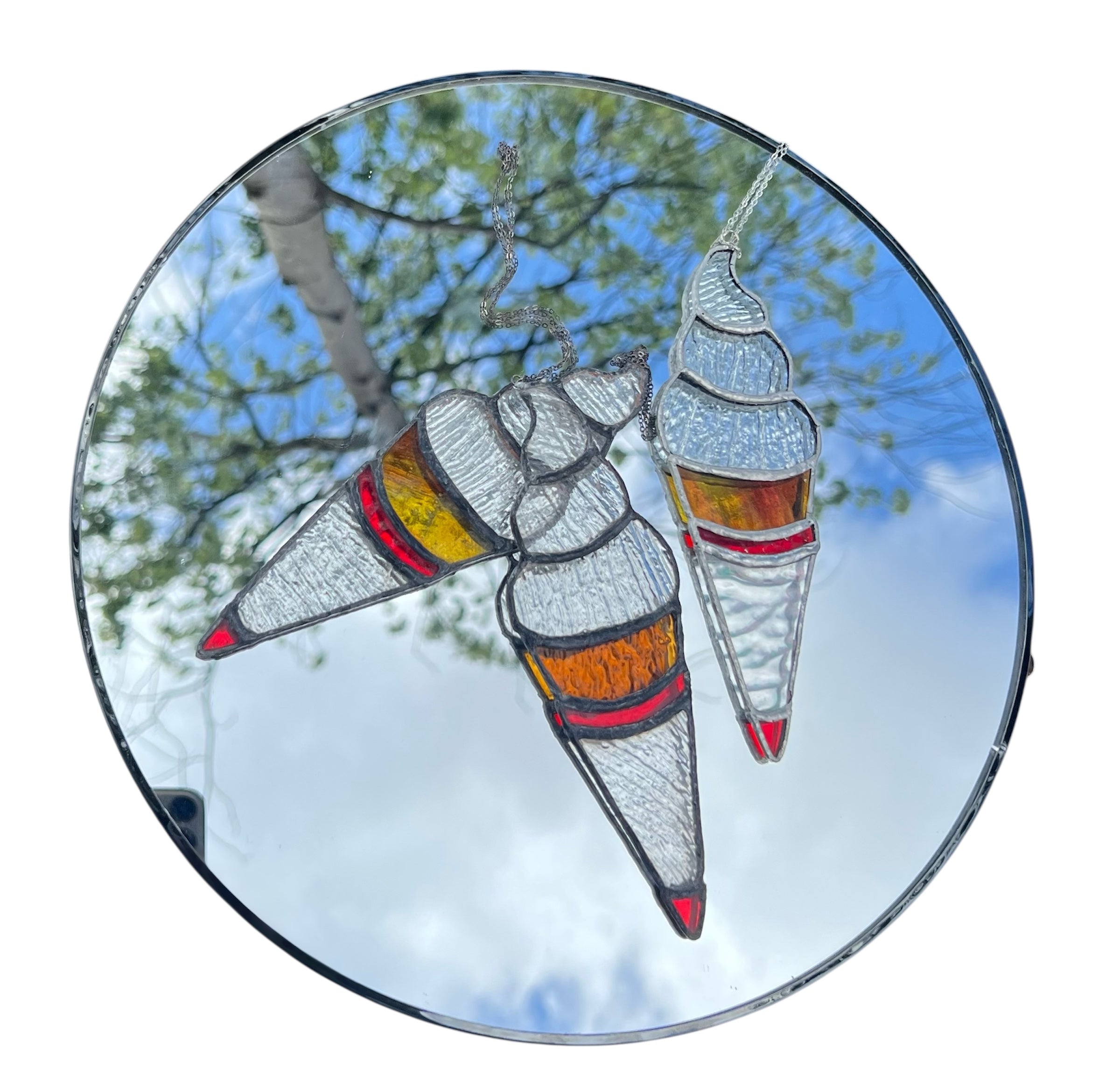 Iridescent Stained Glass Sundae with Signature Red Label – Sundae Truck Memories